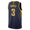Dres Indiana Pacers Chris Duarte 3 Nike 2022-23 Icon Edition Navy Swingman